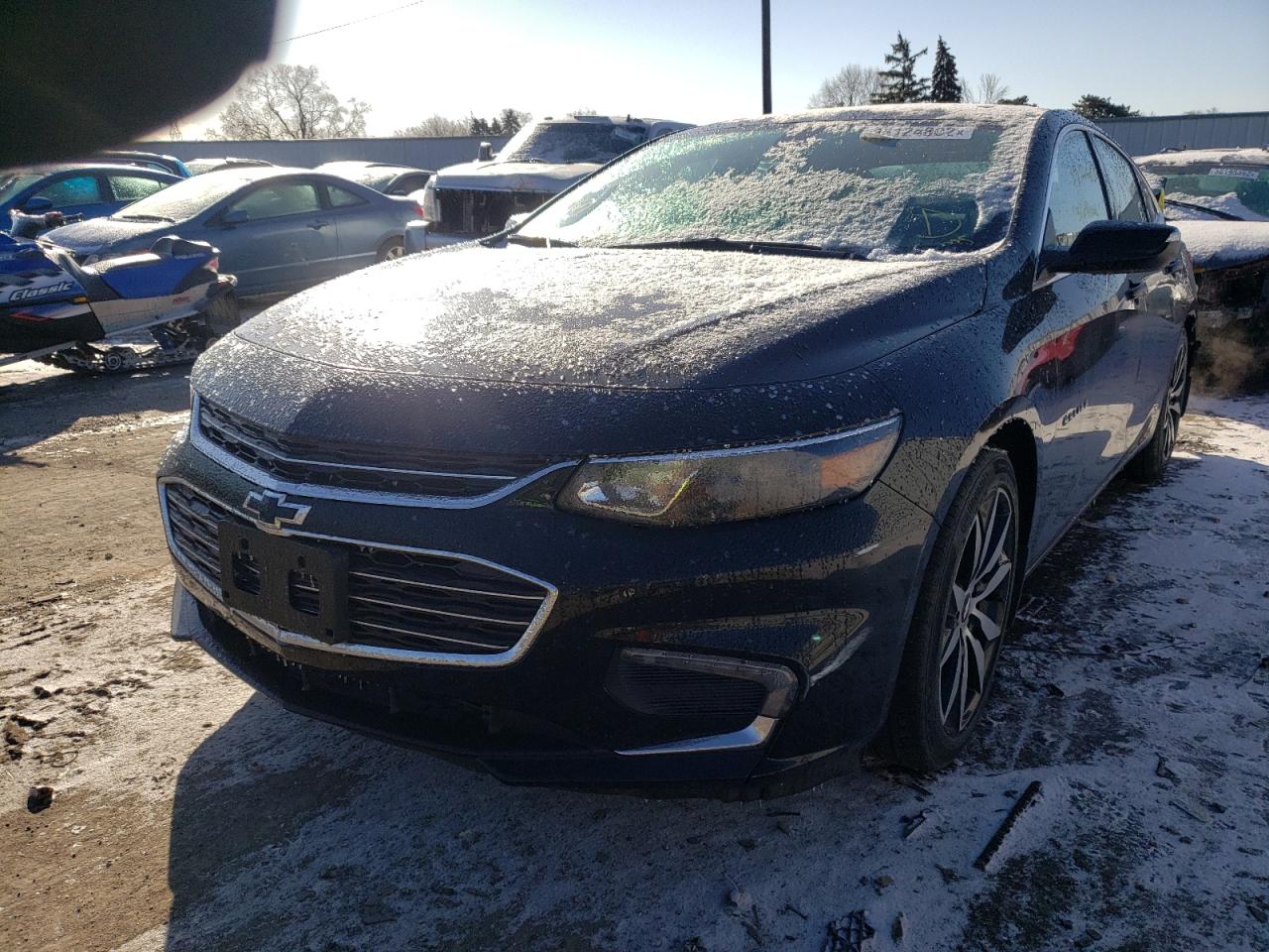 Photo 2 from auction – 2017 CHEVROLET MALIBU LT with VIN 1G1ZE5ST8HF164997