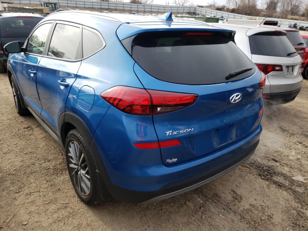 Photo 3 from auction – 2020 HYUNDAI TUCSON LIM with VIN KM8J33AL7LU229225
