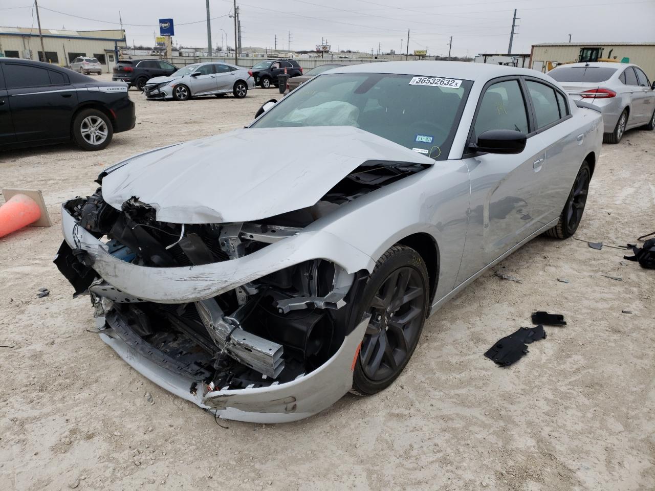 Photo 2 from auction – 2021 DODGE CHARGER SX with VIN 2C3CDXBG8MH652858