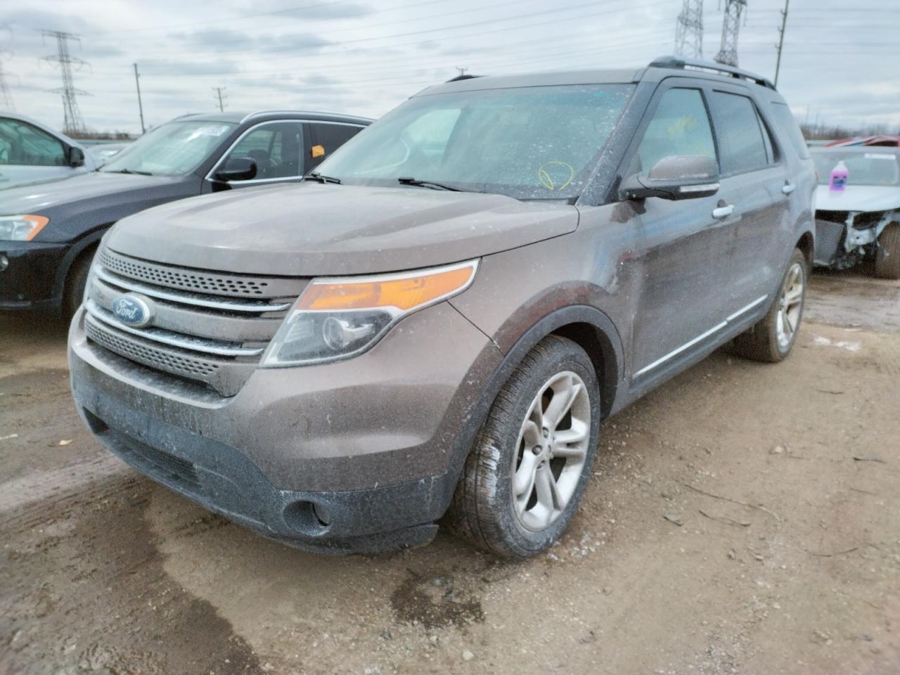 Photo 2 from auction – 2015 FORD EXPLORER L with VIN 1FM5K7F86FGC49520