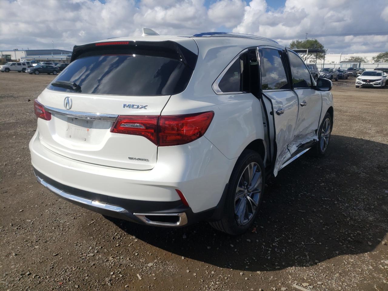 Photo 4 from auction – 2017 ACURA MDX TECHNO with VIN 5FRYD4H58HB021057