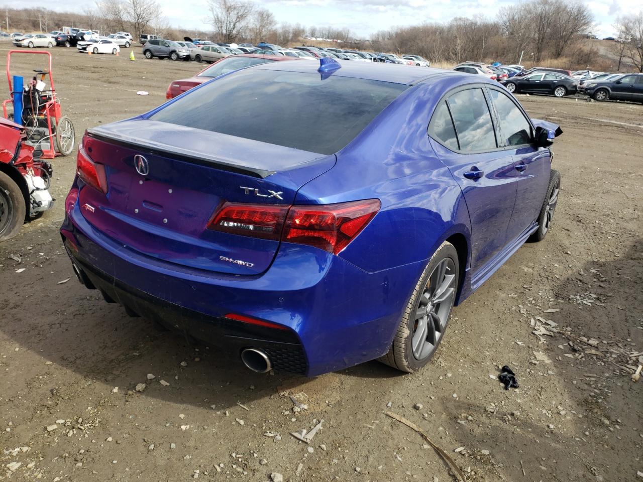 Photo 4 from auction – 2018 ACURA TLX TECH+A with VIN 19UUB3F66JA002776