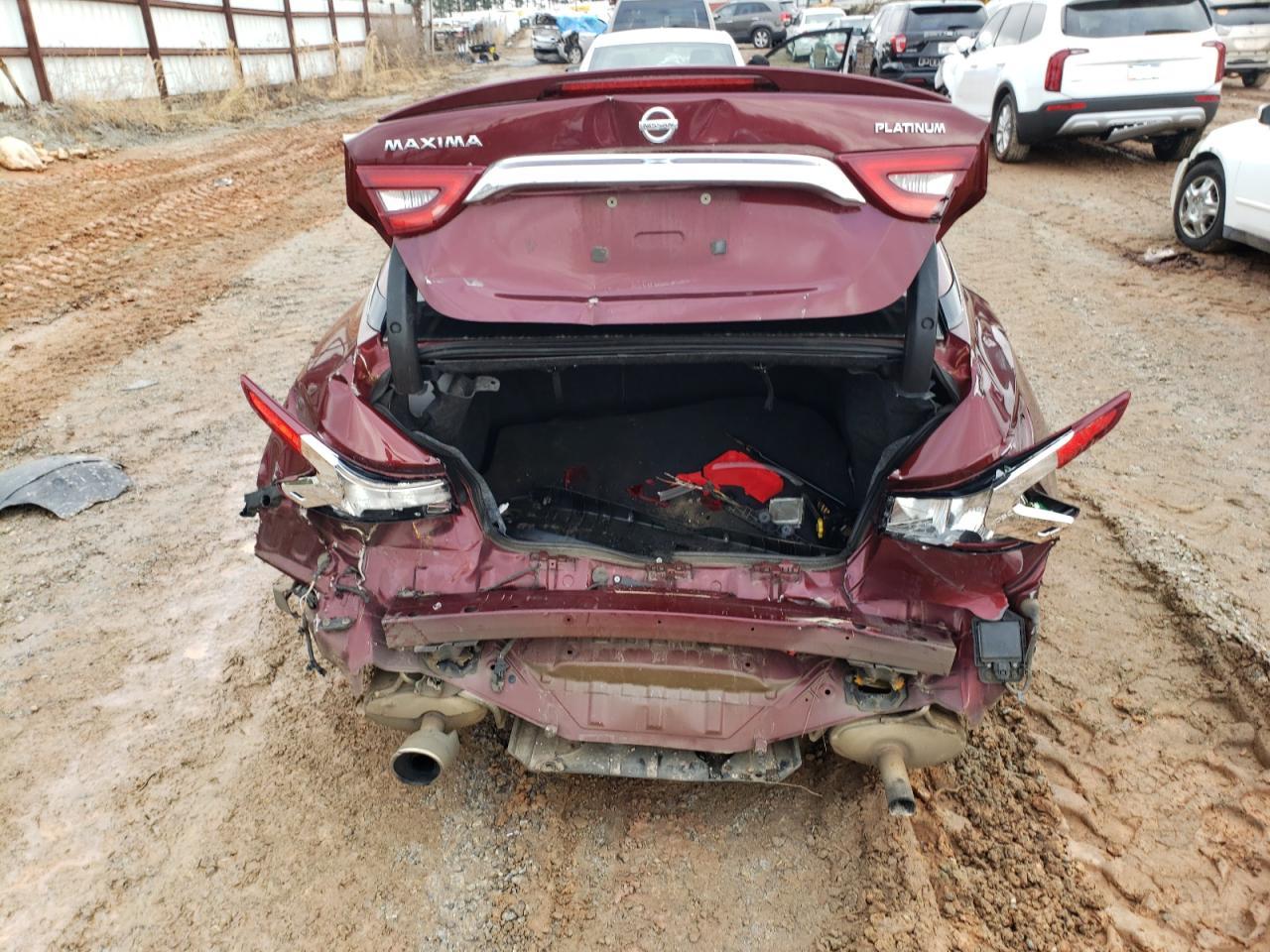 Photo 9 from auction – 2016 NISSAN MAXIMA 3.5 with VIN 1N4AA6APXGC438667