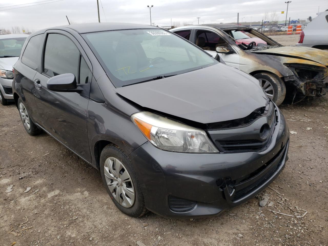 TOYOTA YARIS 2012 with VIN JTDJTUD33CD542195 - Photo from auction