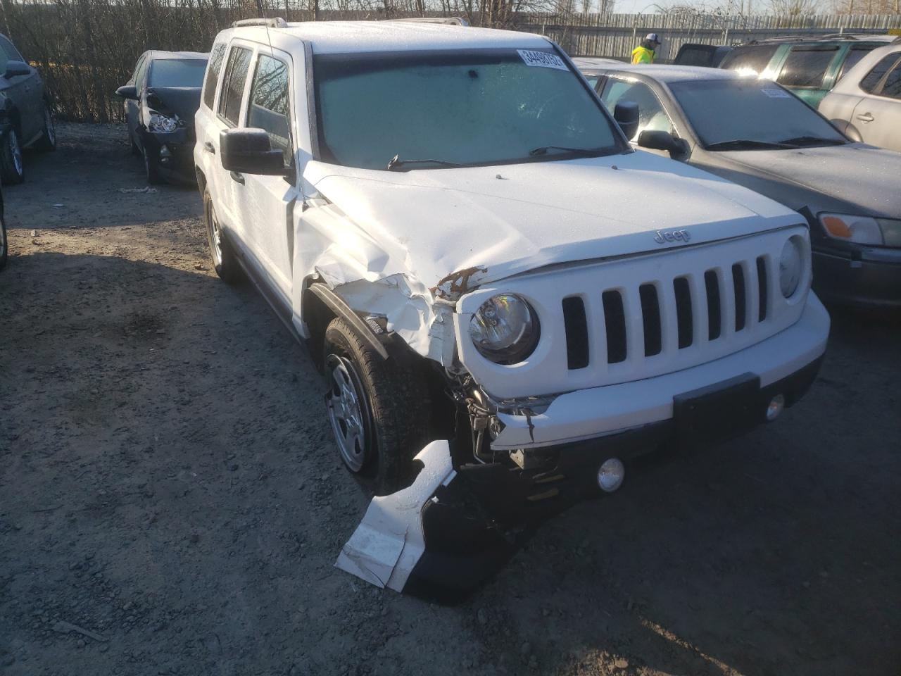 Photo 1 from auction – 2014 JEEP PATRIOT SP with VIN 1C4NJPBB0ED888484