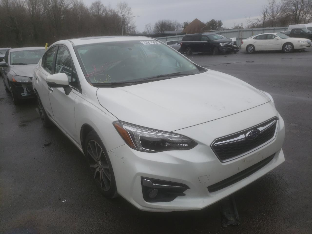 SUBARU IMPREZA LI 2019 with VIN 4S3GKAU66K3614050 - Photo from auction