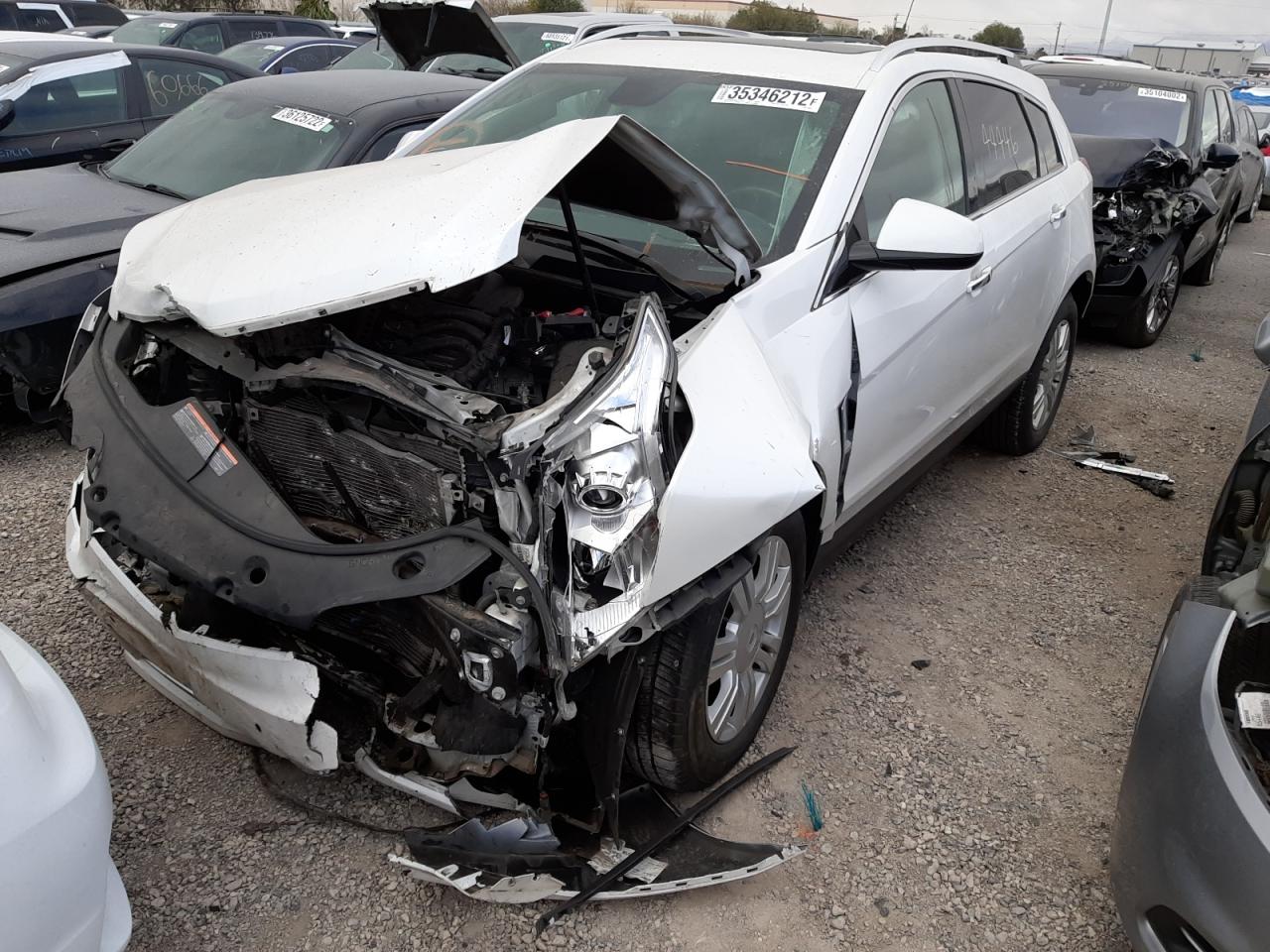 Photo 2 from auction – 2012 CADILLAC SRX LUXURY with VIN 3GYFNDE33CS606258