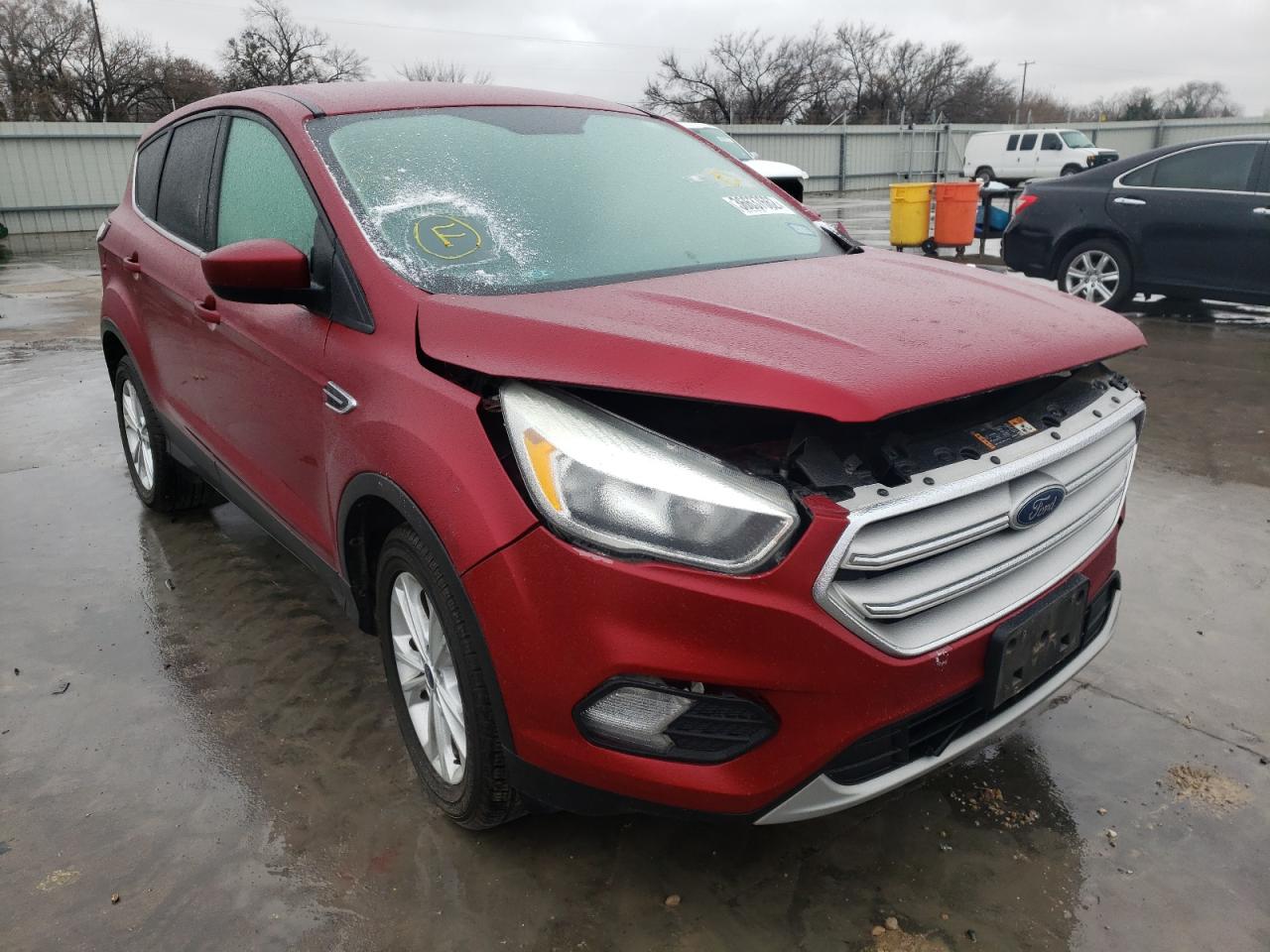 FORD ESCAPE SE 2017 with VIN 1FMCU0GD2HUD19264 - Photo from auction