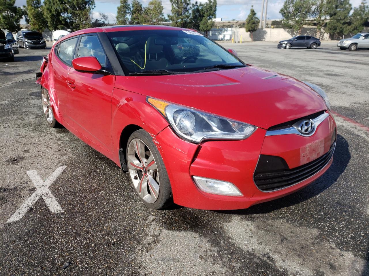 Photo 1 from auction – 2013 HYUNDAI VELOSTER with VIN KMHTC6AD6DU172603