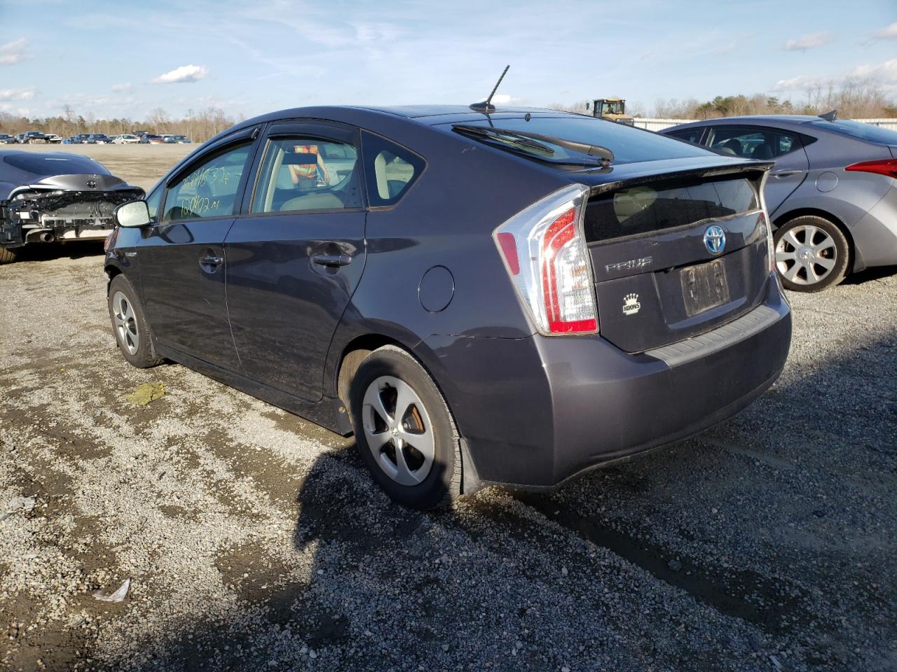 Photo 3 from auction – 2012 TOYOTA PRIUS with VIN JTDKN3DU2C5456789