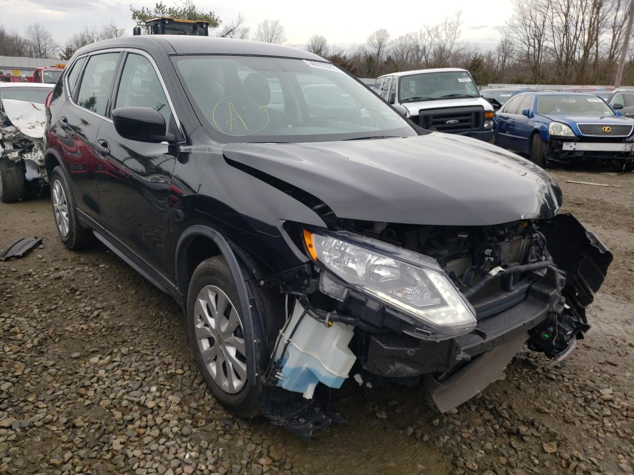 NISSAN ROGUE S 2018 with VIN KNMAT2MV3JP503169 - Photo from auction