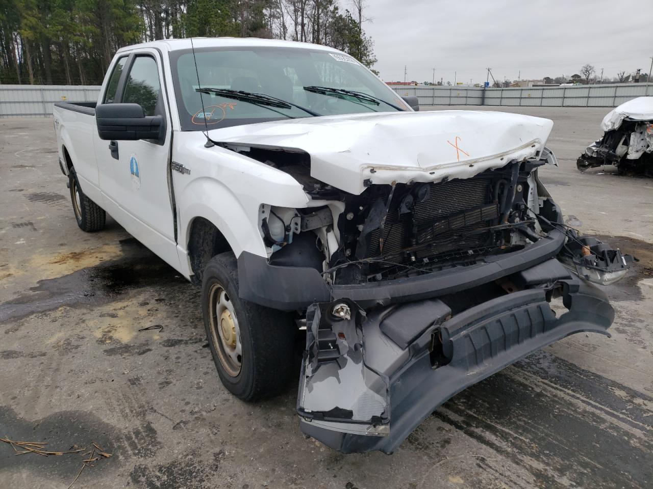 FORD F150 SUPER 2013 with VIN 1FTFX1EF1DKF98649 - Photo from auction