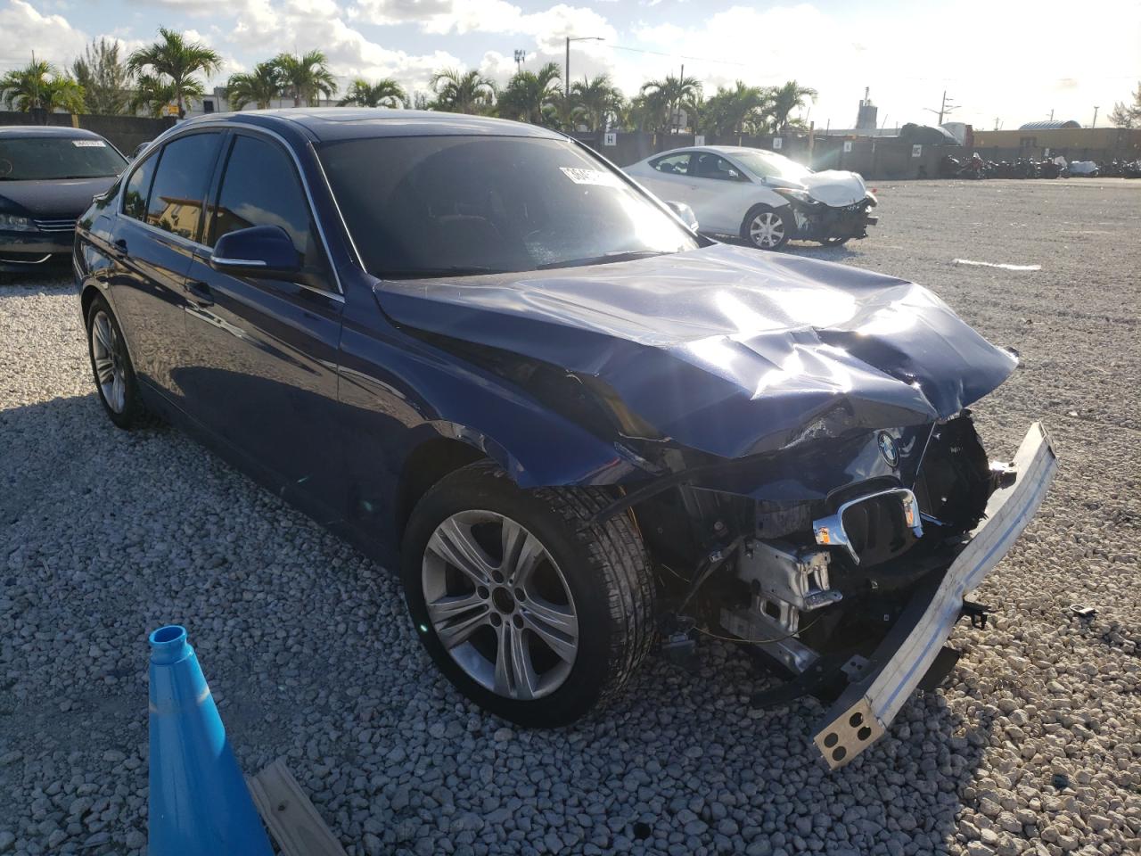 BMW 330 I 2018 with VIN WBA8B9G5XJNU96347 - Photo from auction