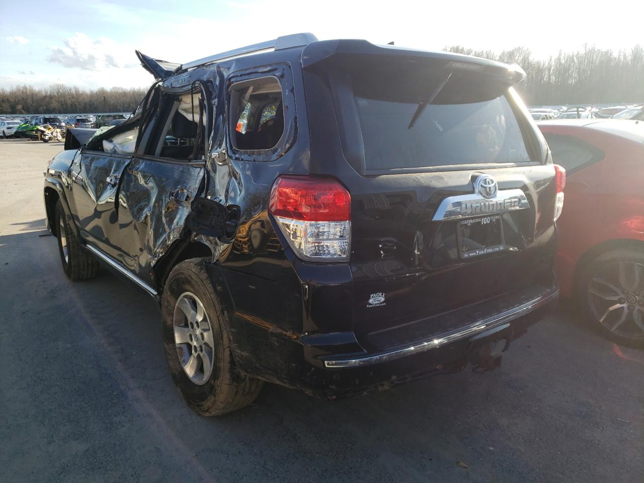 Photo 3 from auction – 2010 TOYOTA 4RUNNER SR with VIN JTEBU5JR9A5009772