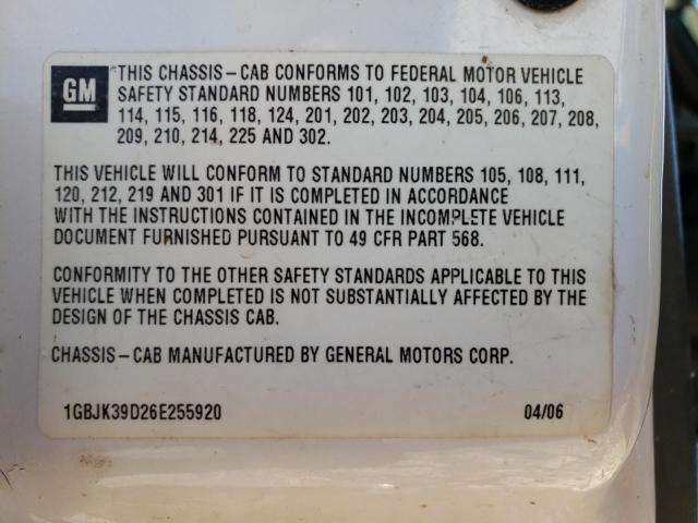 Photo 10 from auction – 2006 CHEVROLET SILVERADO with VIN 1GBJK39D26E255920