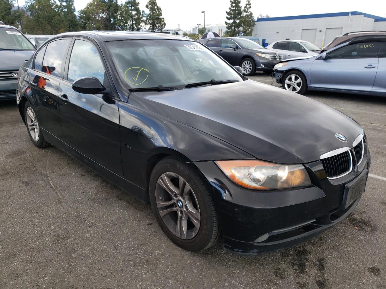 BMW 328 I 2008 with VIN WBAVA33538K054658 - Photo from auction