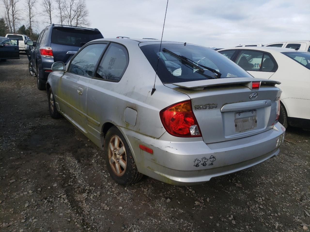 Photo 3 from auction – 2005 HYUNDAI ACCENT GS with VIN KMHCG35C95U346301