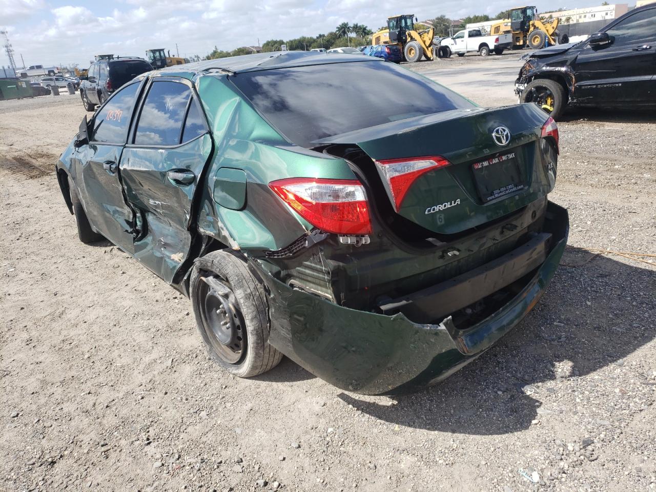 Photo 3 from auction – 2014 TOYOTA COROLLA L with VIN 5YFBURHE9EP064861