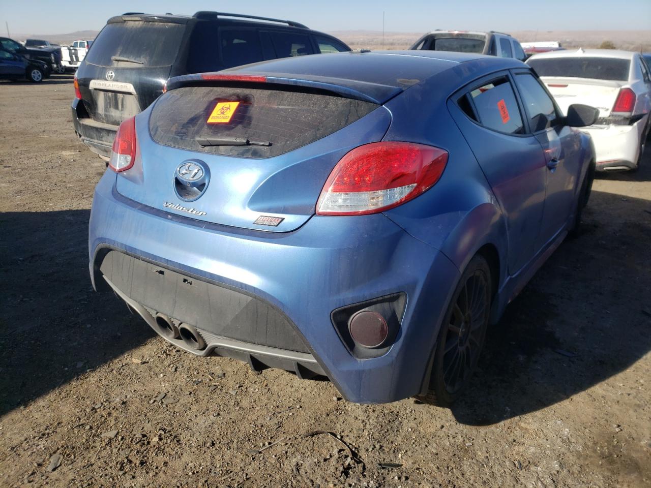 Photo 4 from auction – 2016 HYUNDAI VELOSTER T with VIN KMHTC6AE1GU256129