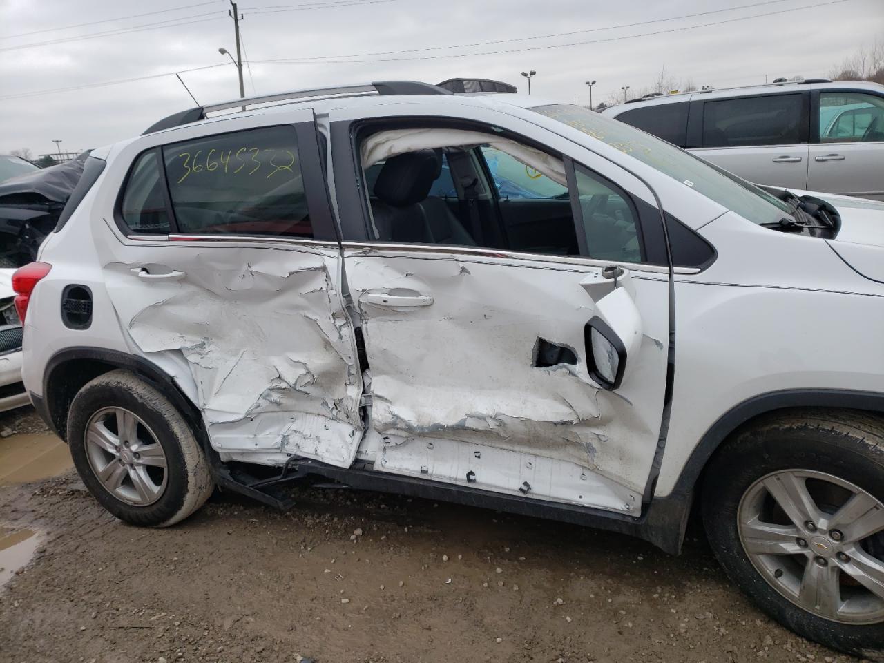 Photo 9 from auction – 2020 CHEVROLET TRAX 1LT with VIN KL7CJLSB7LB331173