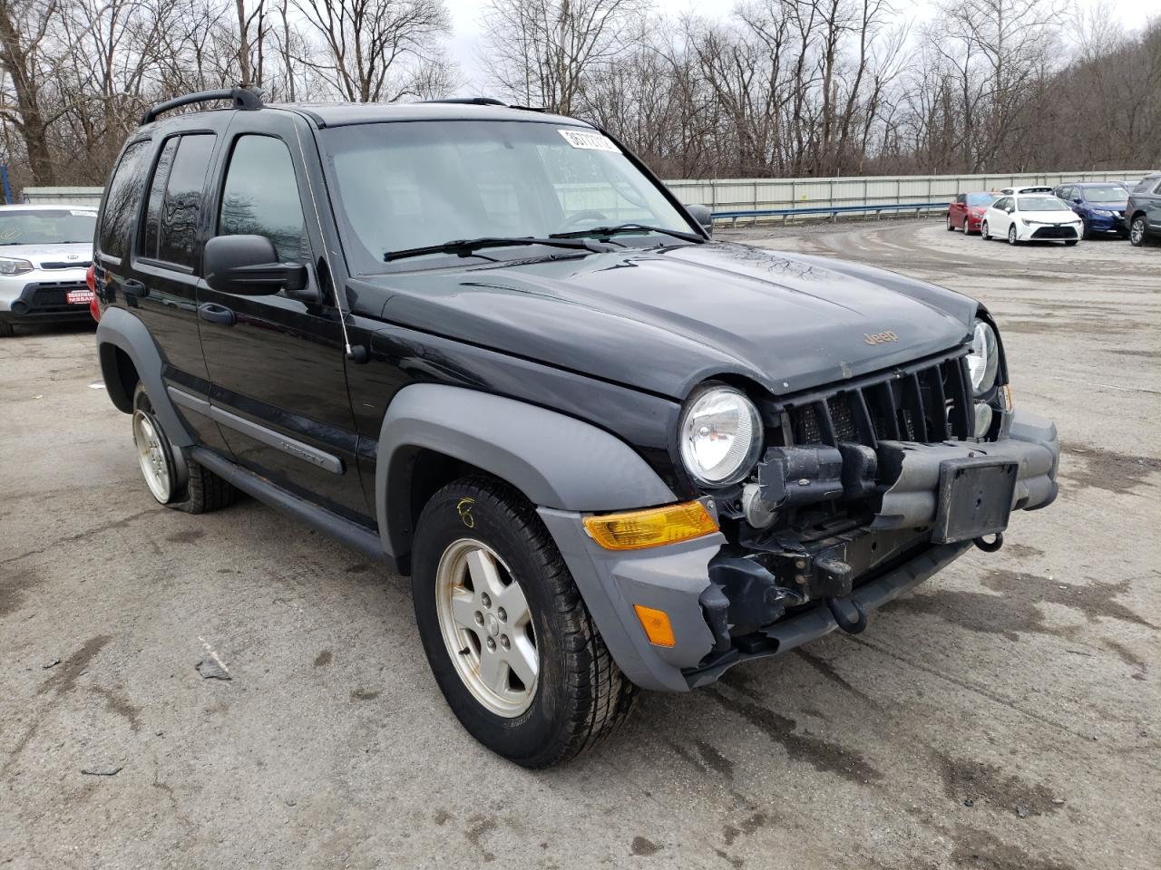 Photo 1 from auction – 2005 JEEP LIBERTY SP with VIN 1J4GL48K05W522807