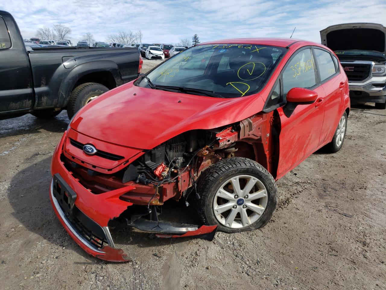 Photo 2 from auction – 2012 FORD FIESTA SE with VIN 3FADP4EJ1CM181915