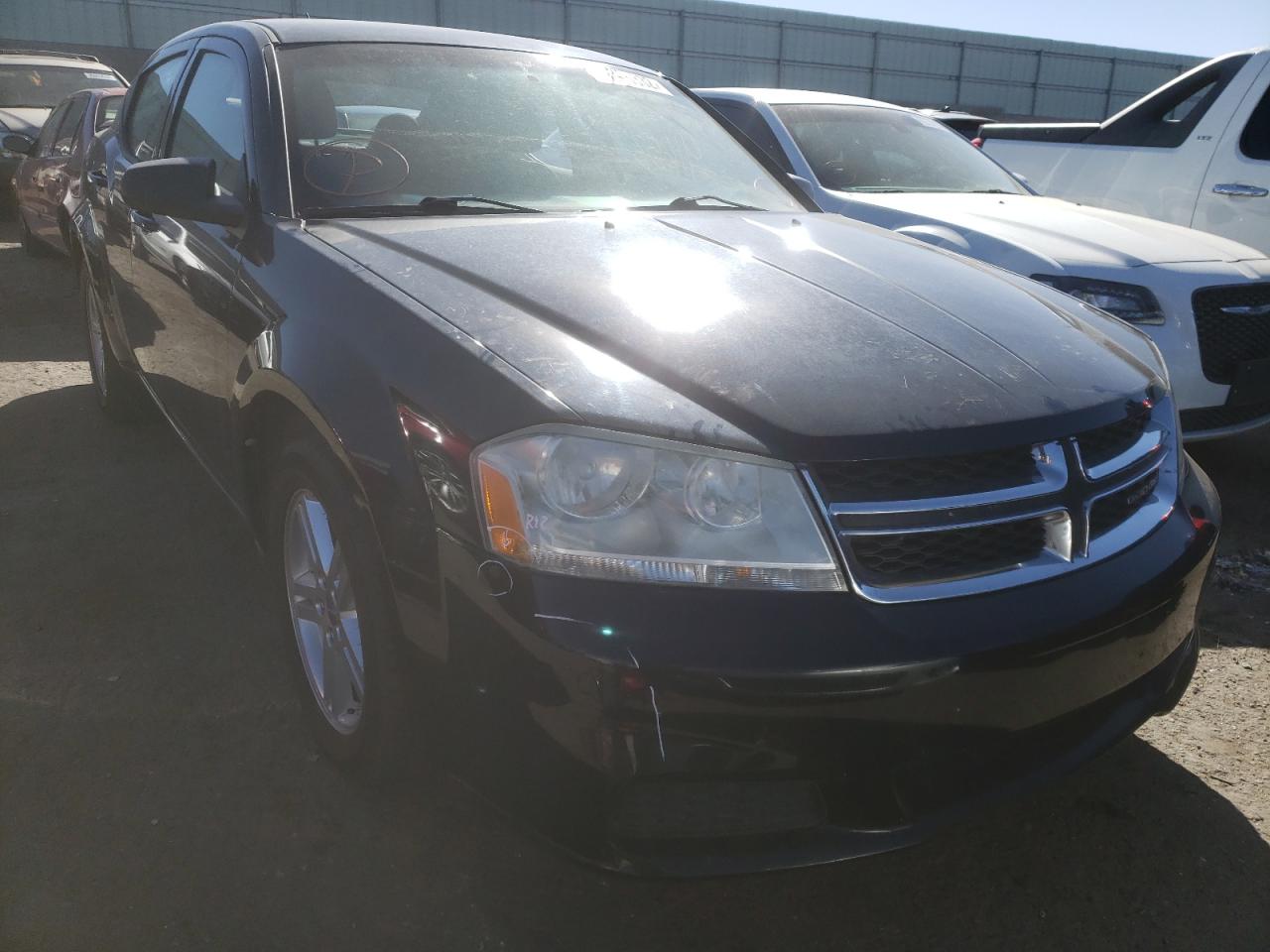 DODGE AVENGER SE 2013 with VIN 1C3CDZAG5DN693159 - Photo from auction