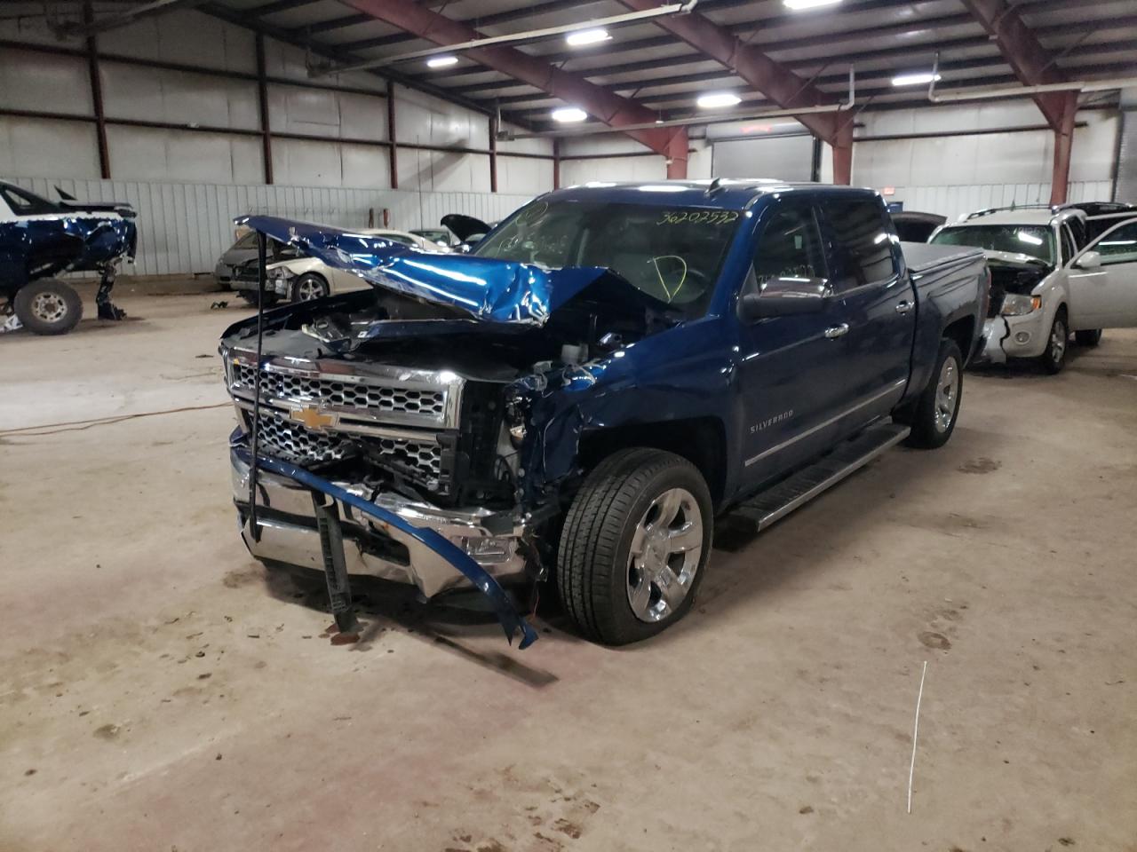 Photo 2 from auction – 2015 CHEVROLET SILVERADO with VIN 3GCUKSEC1FG225591