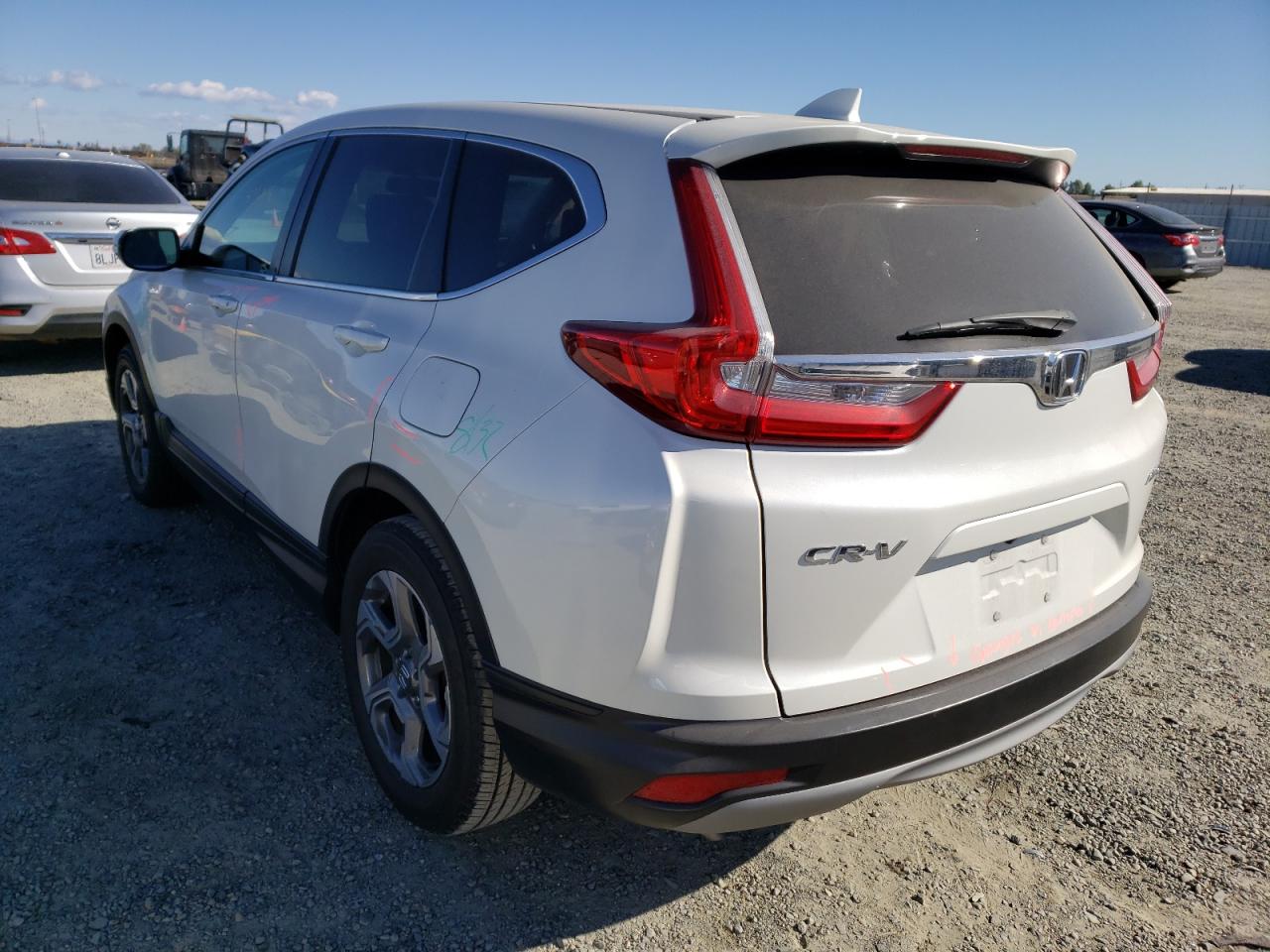 Photo 3 from auction – 2018 HONDA CR-V EX with VIN 5J6RW2H53JL011909