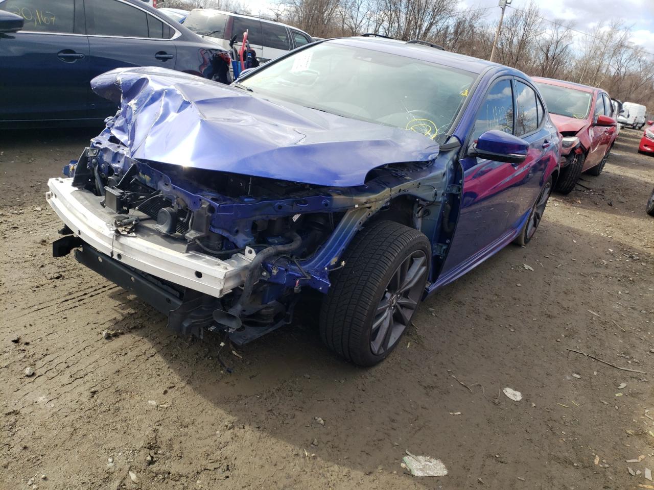 Photo 2 from auction – 2018 ACURA TLX TECH+A with VIN 19UUB3F66JA002776