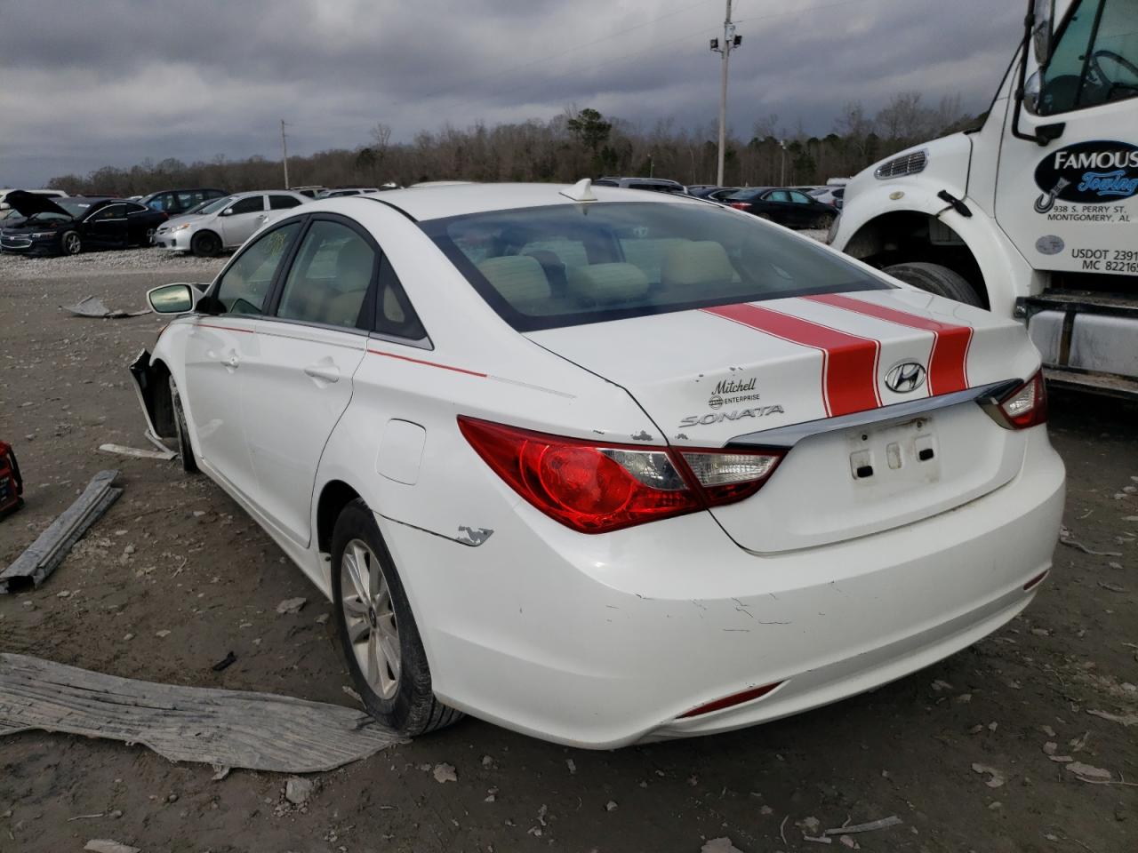 Photo 3 from auction – 2012 HYUNDAI SONATA GLS with VIN 5NPEB4AC7CH339863