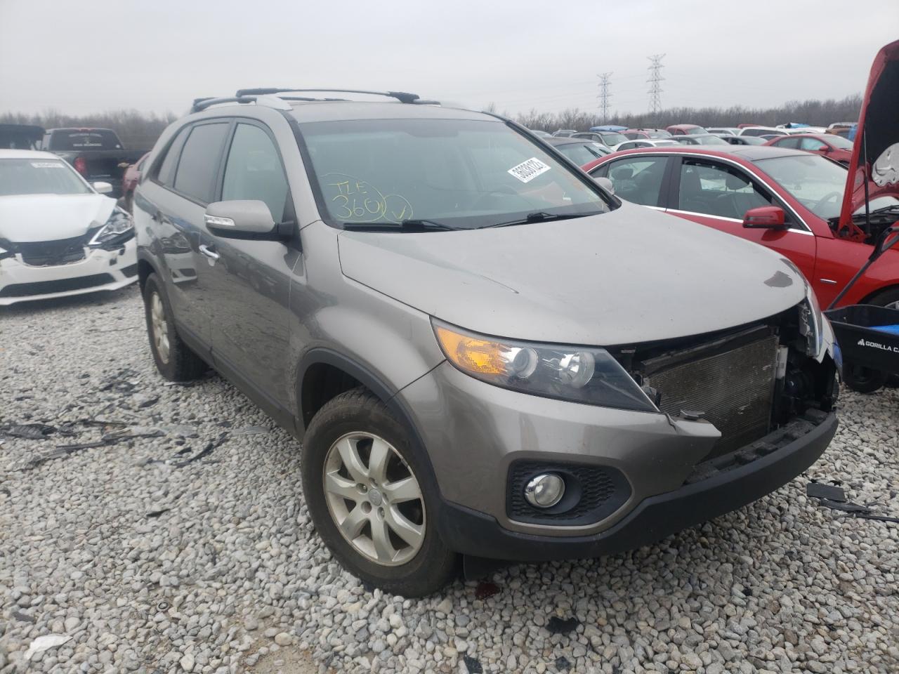 KIA SORENTO BA 2012 with VIN 5XYKT3A66CG251236 - Photo from auction