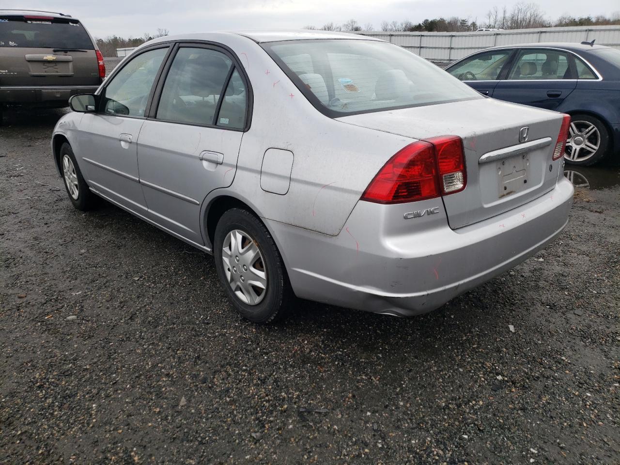 Photo 3 from auction – 2003 HONDA CIVIC LX with VIN 2HGES16553H616500