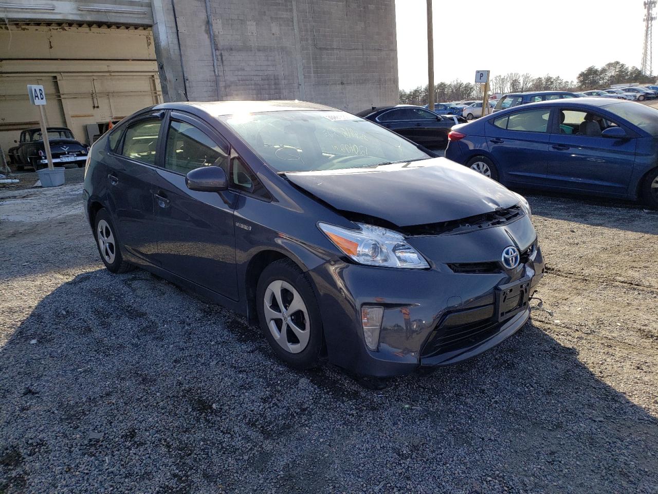 TOYOTA PRIUS 2012 with VIN JTDKN3DU2C5456789 - Photo from auction