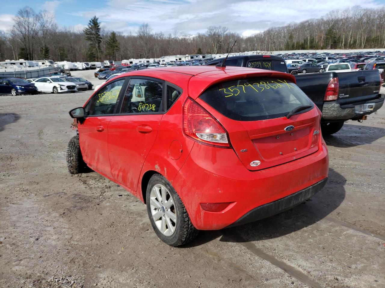 Photo 3 from auction – 2012 FORD FIESTA SE with VIN 3FADP4EJ1CM181915