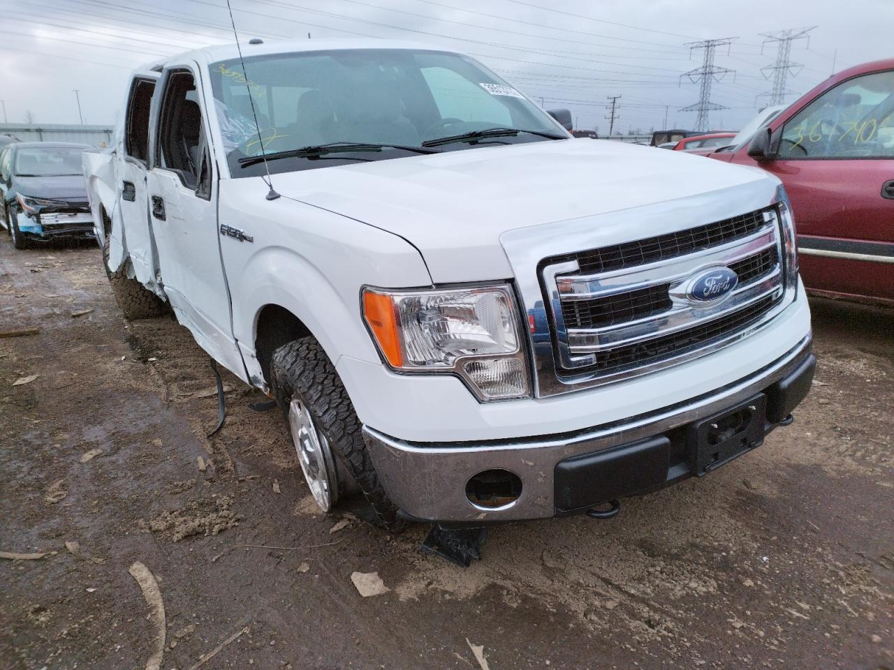 FORD F150 SUPER 2014 with VIN 1FTFW1EF6EKE08347 - Photo from auction