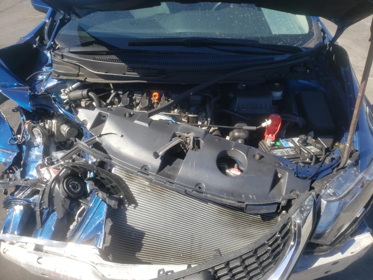 Photo 7 from auction – 2015 HONDA CIVIC LX with VIN 19XFB2F50FE201853