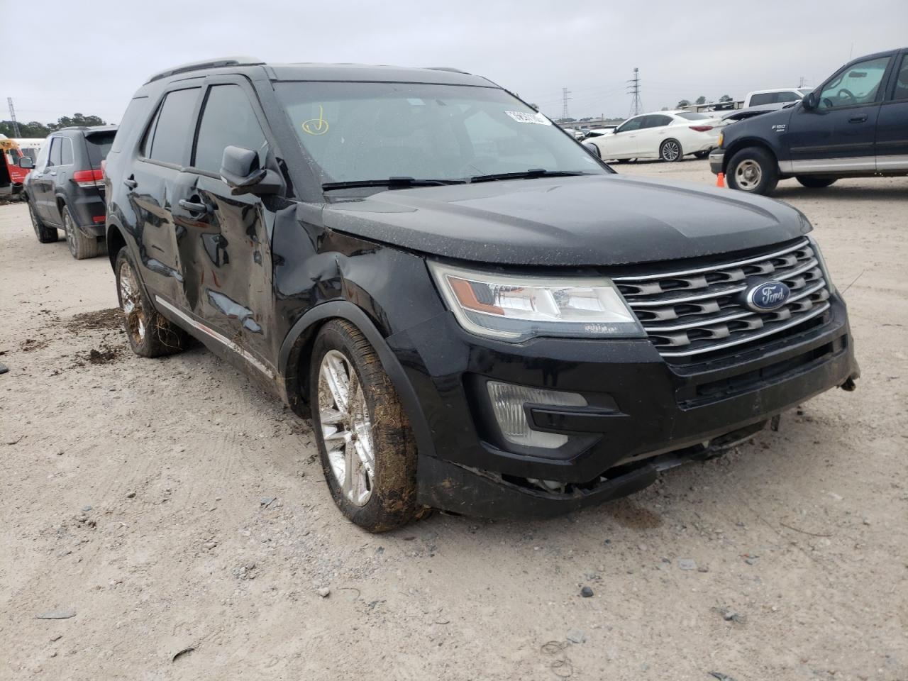 FORD EXPLORER X 2016 with VIN 1FM5K7D87GGB11683 - Photo from auction