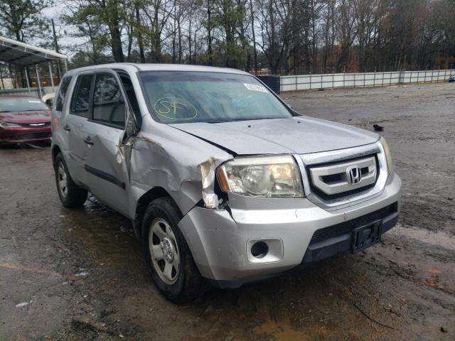 HONDA PILOT LX 2010 with VIN 5FNYF4H21AB025149 - Photo from auction