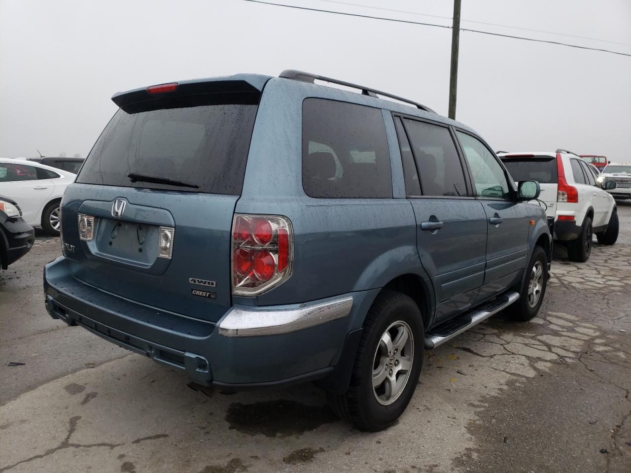 Photo 4 from auction – 2007 HONDA PILOT EXL with VIN 5FNYF18527B033231