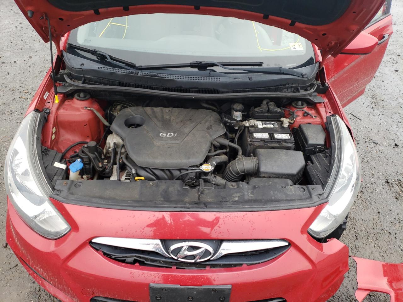 Photo 7 from auction – 2012 HYUNDAI ACCENT GLS with VIN KMHCT4AE2CU039686
