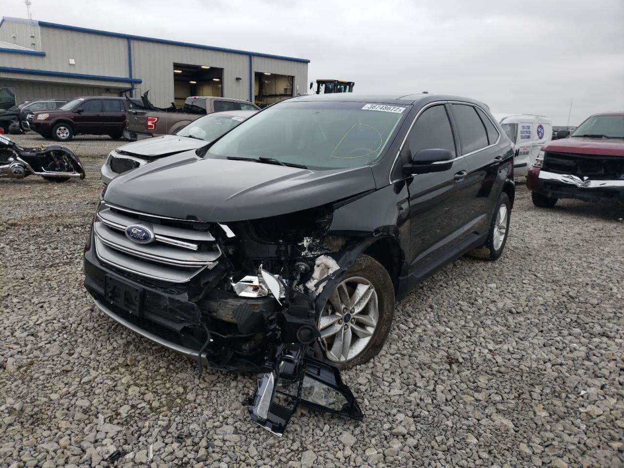 Photo 2 from auction – 2017 FORD EDGE SEL with VIN 2FMPK4J84HBB34858