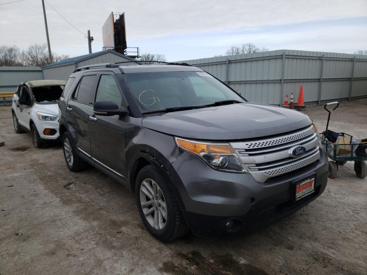 FORD EXPLORER X 2012 with VIN 1FMHK8D87CGA56388 - Photo from auction