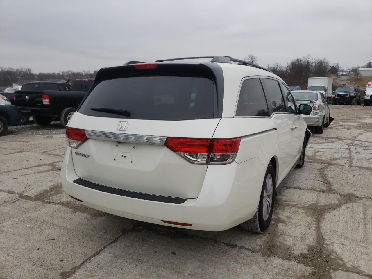 Photo 4 from auction – 2015 HONDA ODYSSEY EX with VIN 5FNRL5H69FB130759