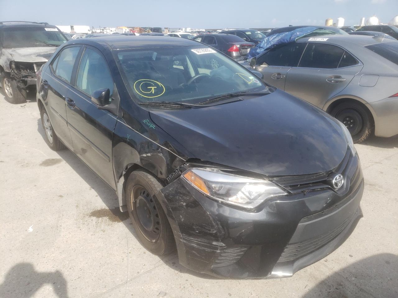 TOYOTA COROLLA L 2014 with VIN 2T1BURHE4EC072561 - Photo from auction