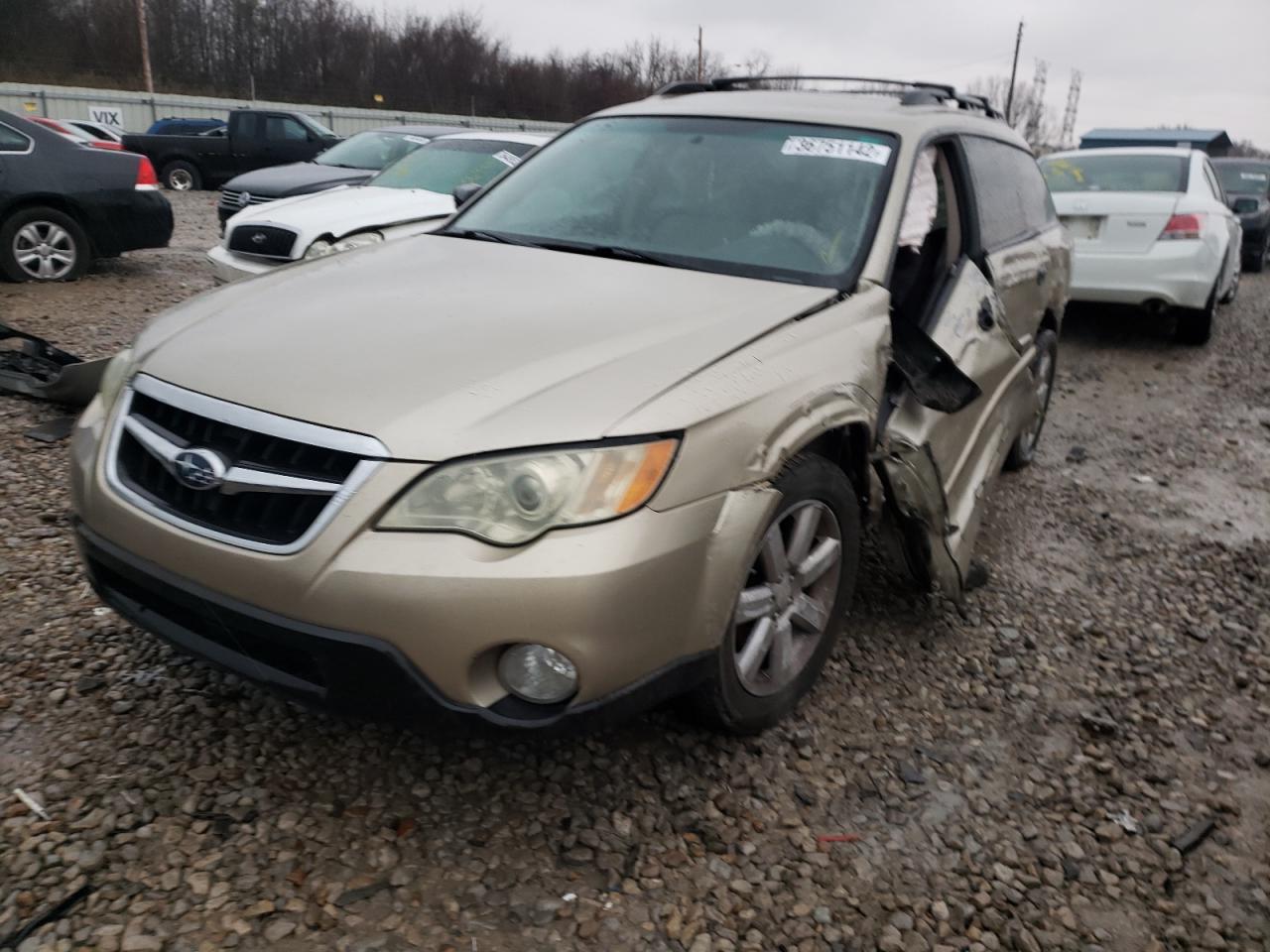 Photo 2 from auction – 2008 SUBARU OUTBACK 2. with VIN 4S4BP61C587360671