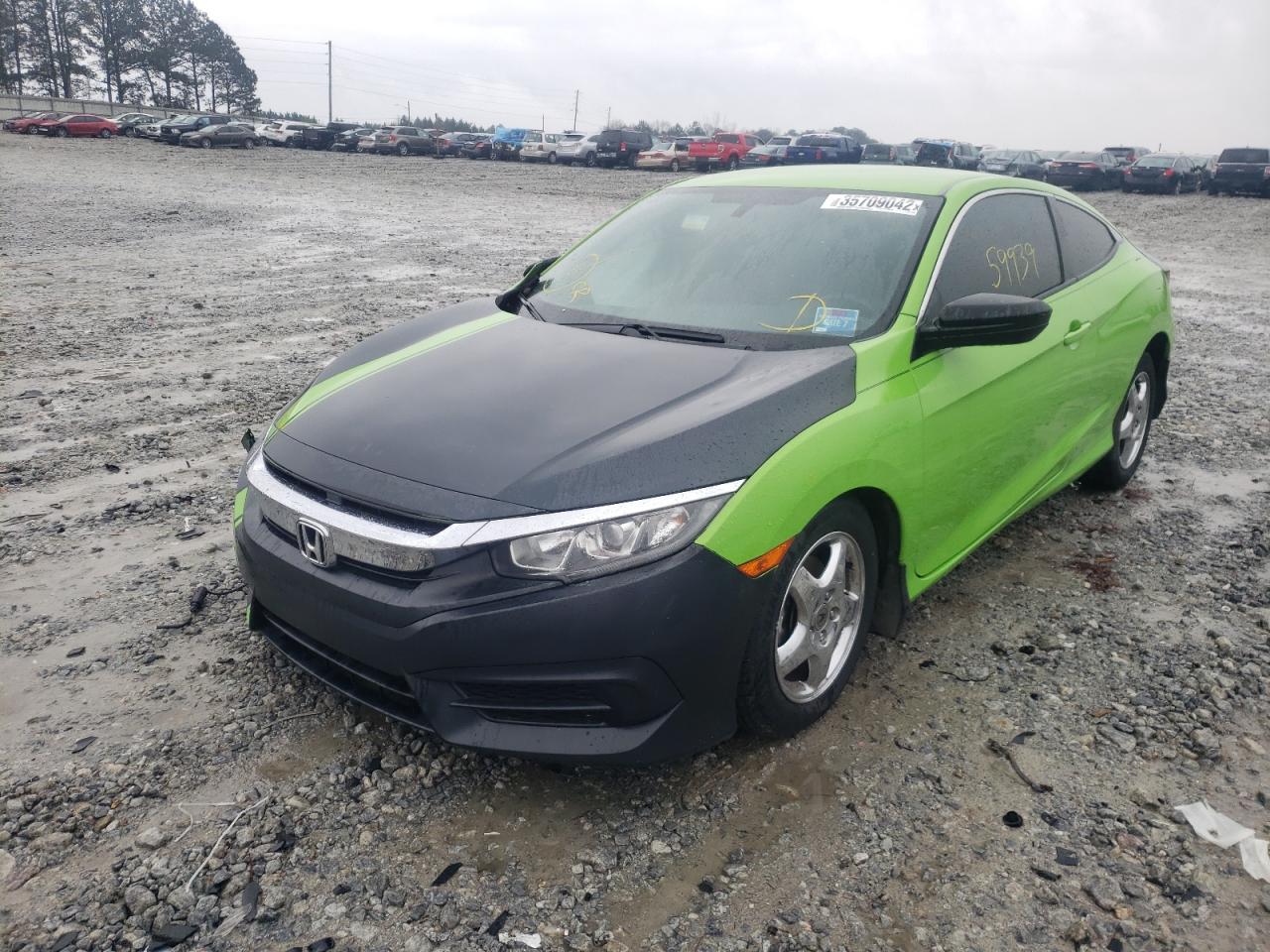 Photo 2 from auction – 2016 HONDA CIVIC LX with VIN 2HGFC4B50GH312036
