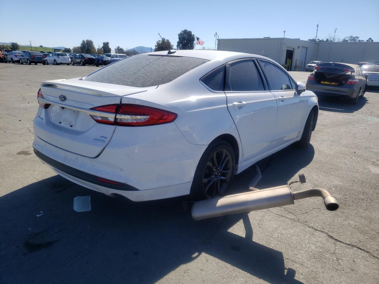 Photo 4 from auction – 2018 FORD FUSION SE with VIN 3FA6P0HD5JR205043