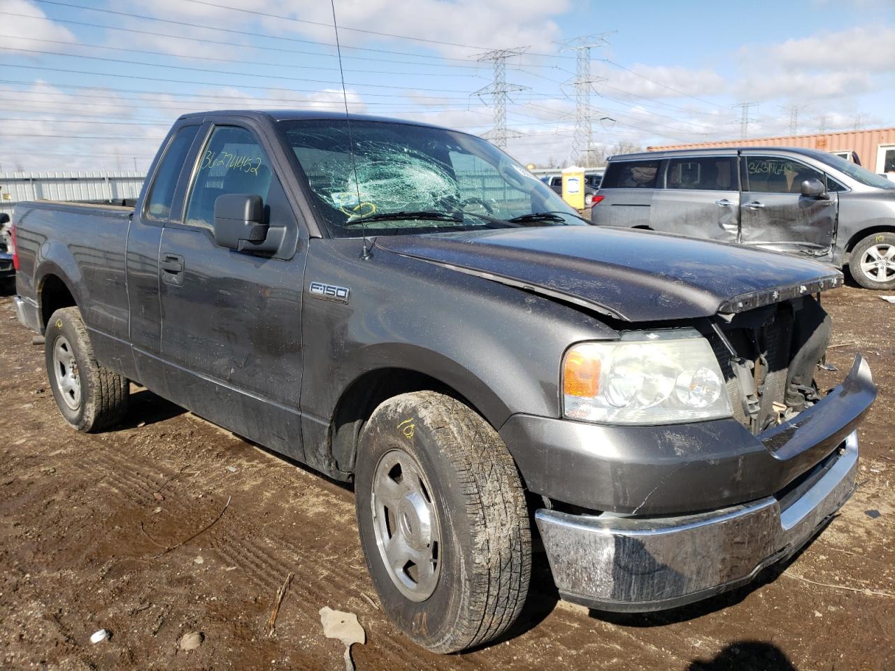 FORD F150 2005 with VIN 1FTRF12W65KD67543 - Photo from auction