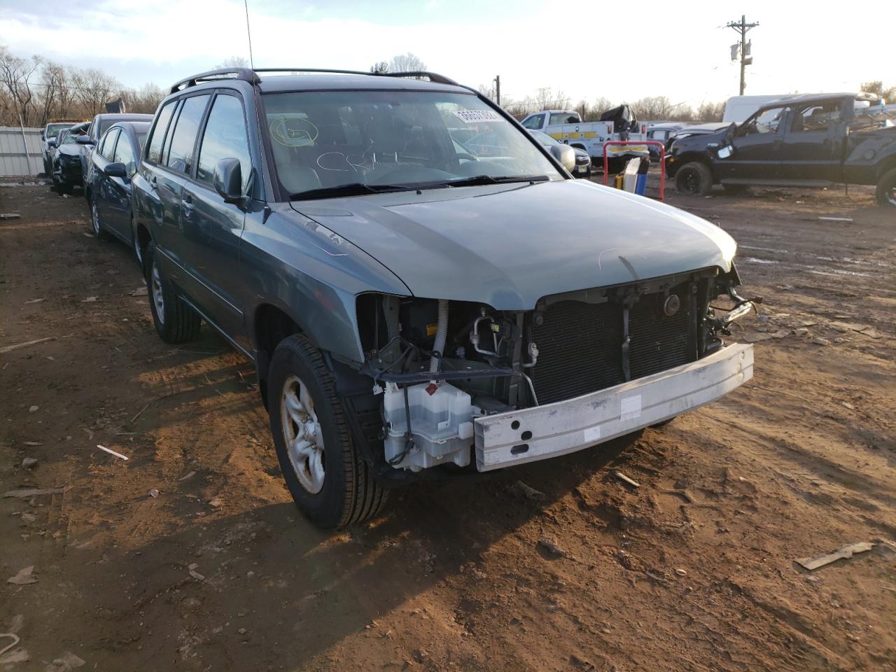 TOYOTA HIGHLANDER 2006 with VIN JTEHD21A860045606 - Photo from auction